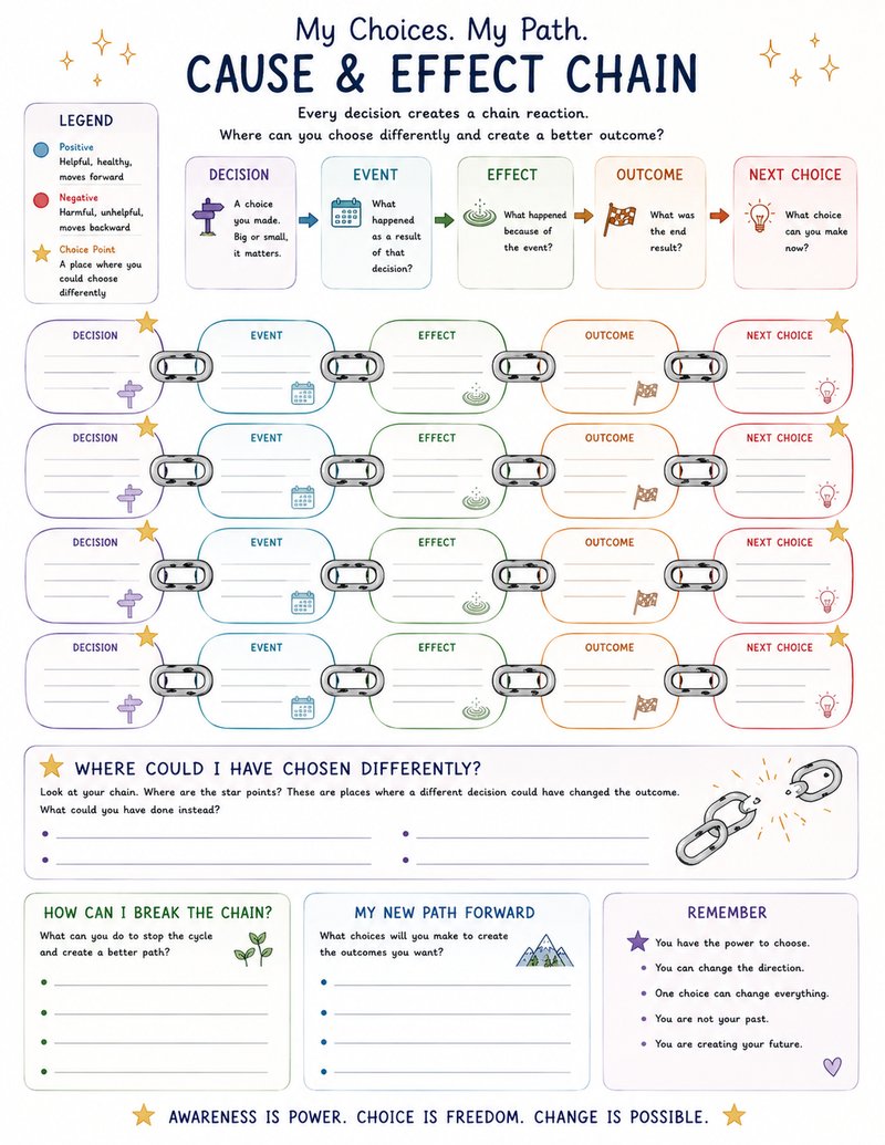 Cause & Effect Chain — My Choices, My Path