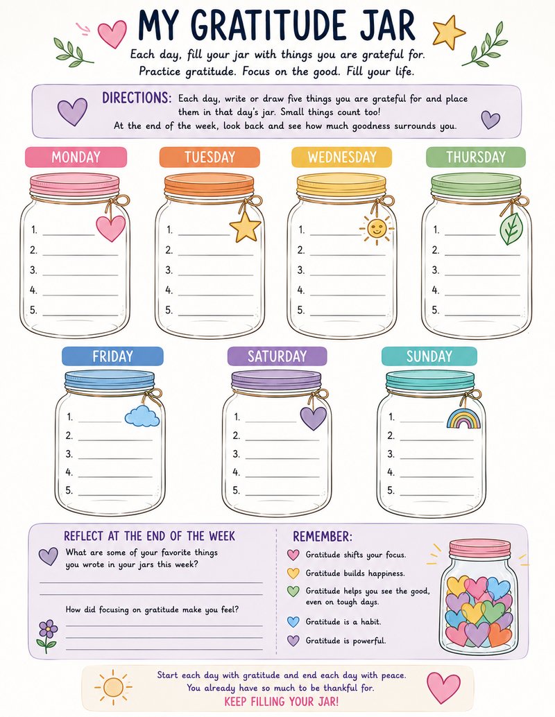 My Gratitude Jar