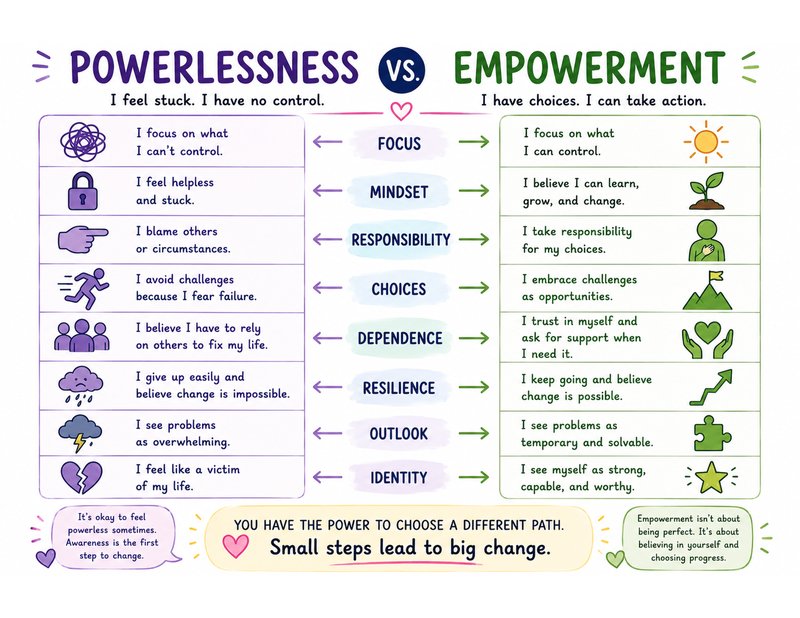 Powerlessness vs. Empowerment